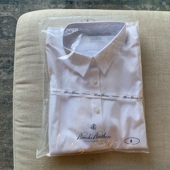 Brooks Brothers non-iron fitted dress shirt - Picture 5 of 6